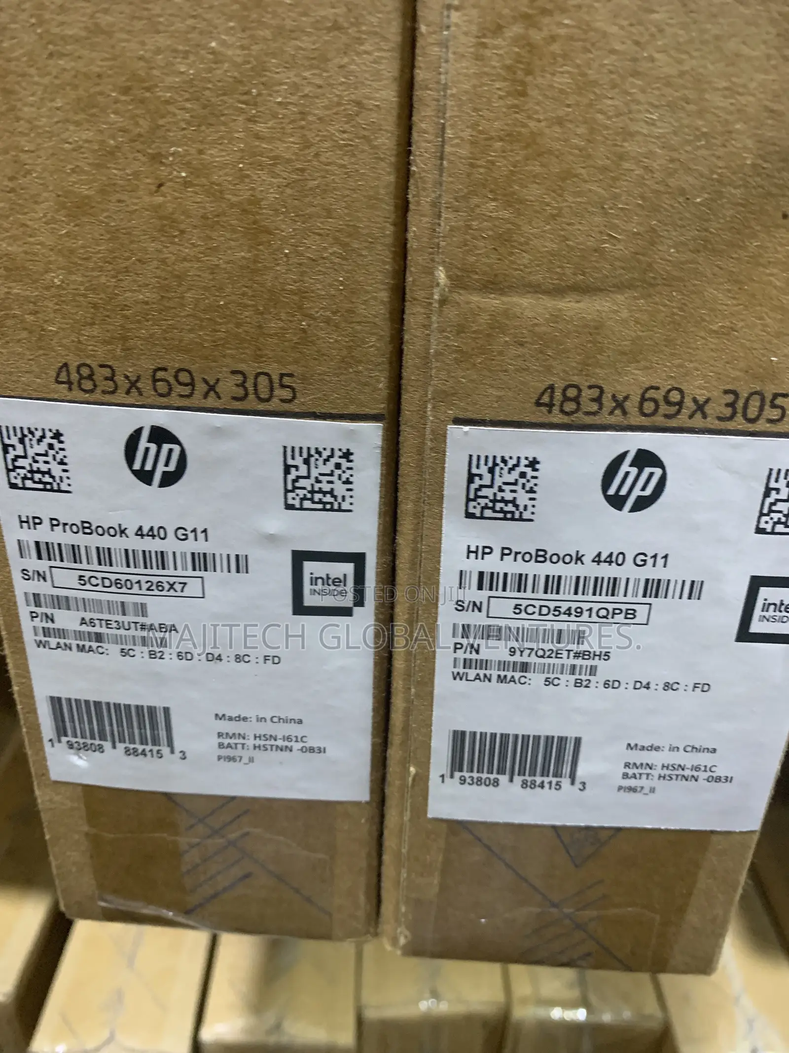 New Laptop HP ProBook 440 8GB Intel Core Ultra 5 SSD 512GB