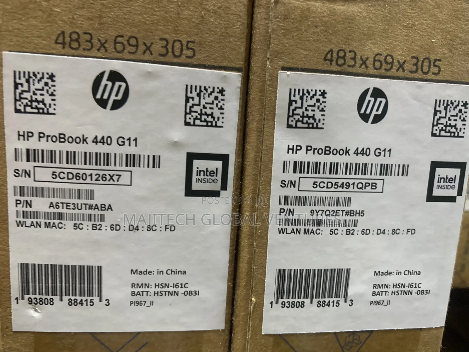 New Laptop HP ProBook 440 8GB Intel Core Ultra 5 SSD 512GB