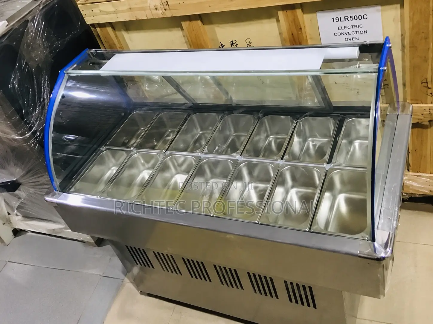 High Quality 14 Plates Commercial Refrigerated Salad Bar