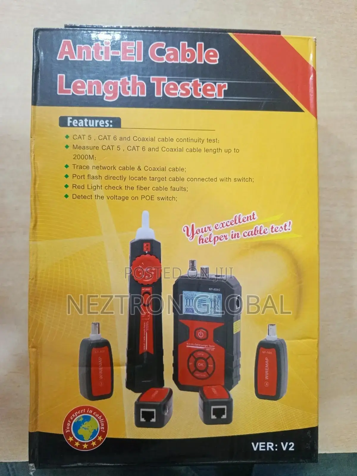 NF-858C ANTI EI Cable Length Tester
