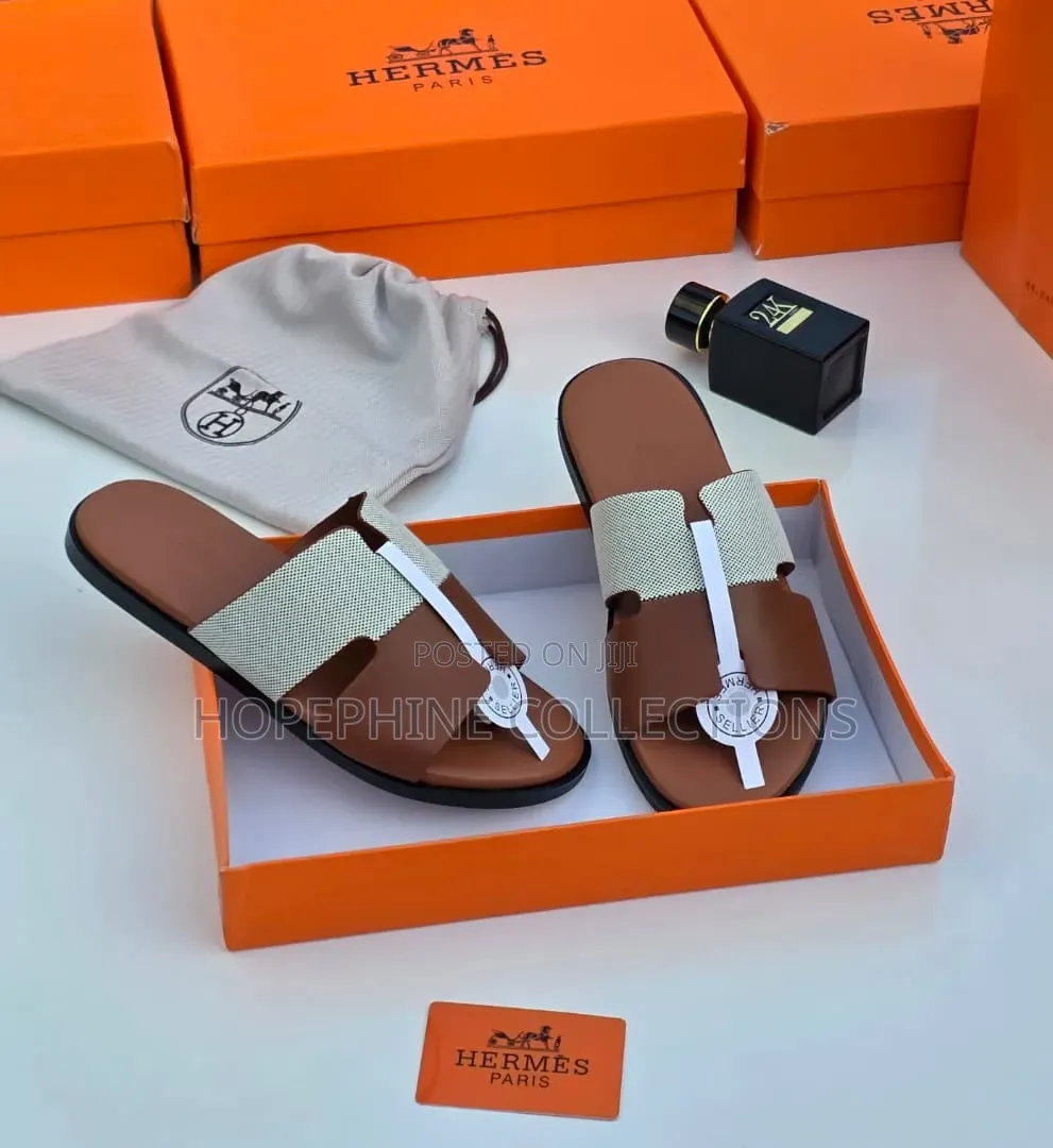 Premium Men's Palm Slippers