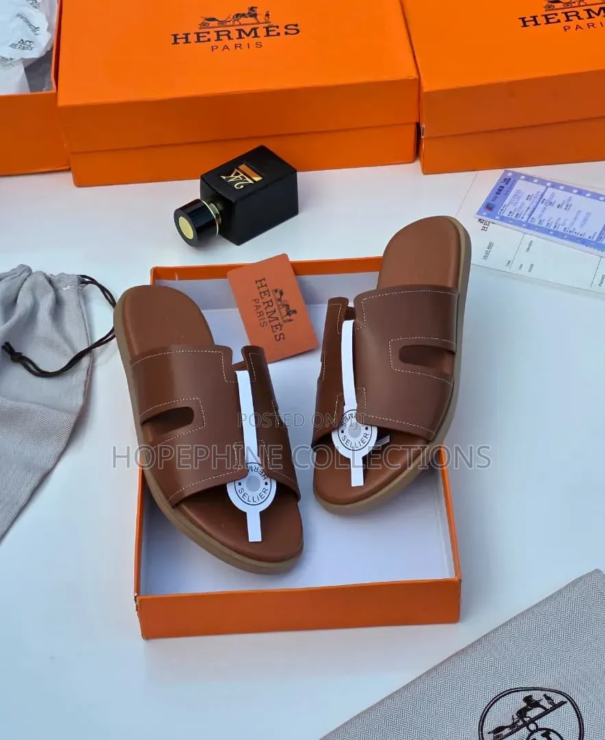 Premium Men's Palm Slippers