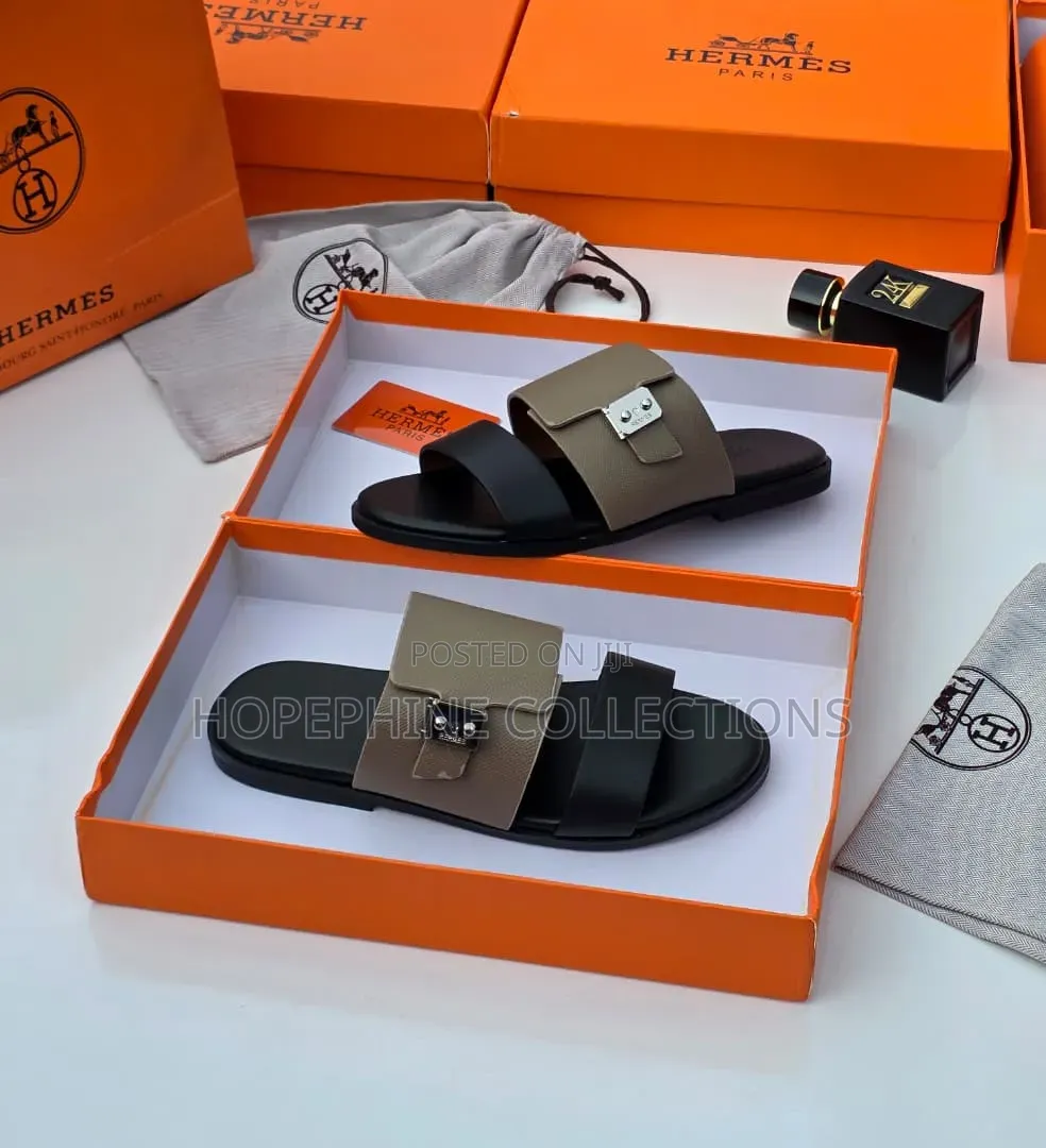 Premium Men's Palm Slippers