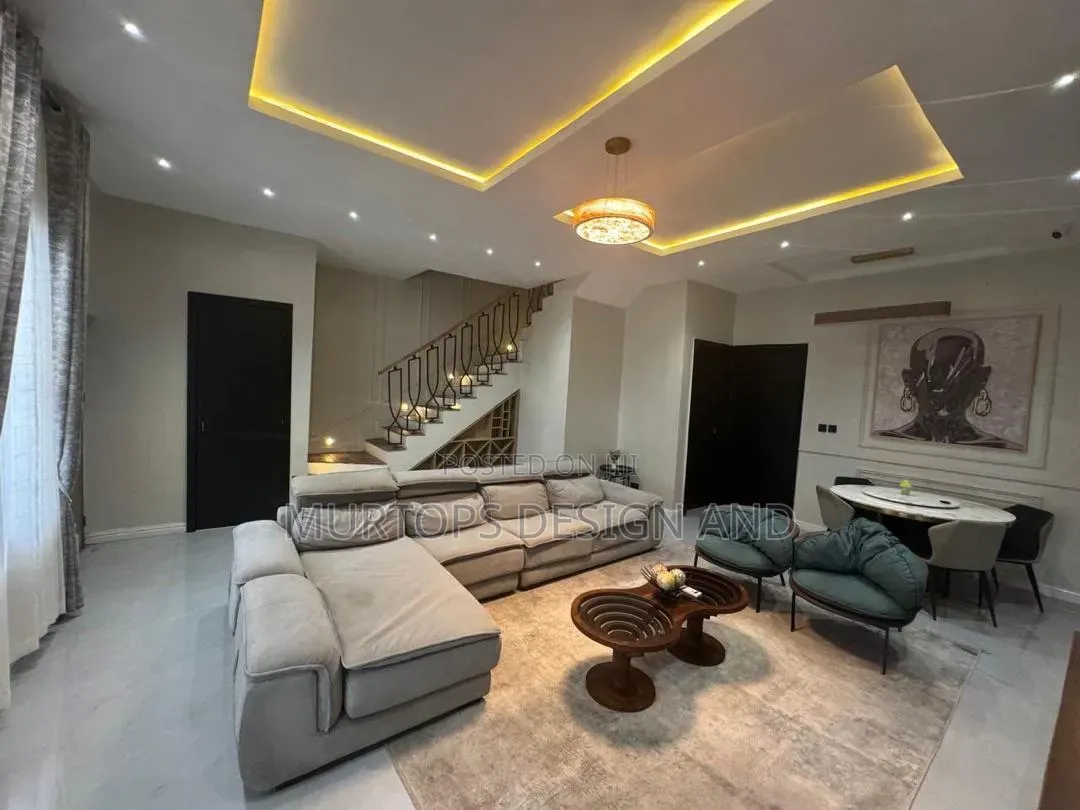 Furnished 4bdrm Townhouse/Terrace in Dpk Estate, Lekki Phase 2 for sale