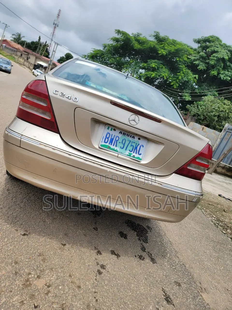 Mercedes-Benz C240 2005 Gold