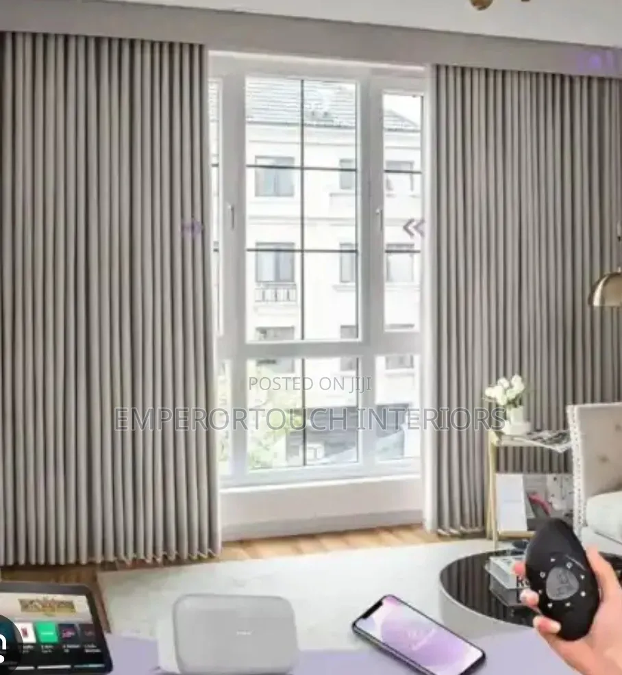 Natural Colour Curtain for Parlour