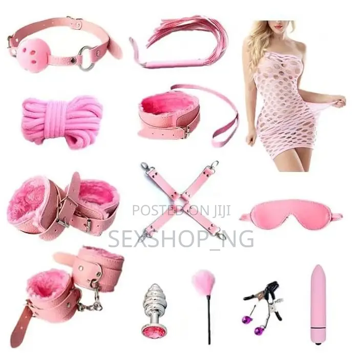 BDSM Kit Advance Kit With Cuffs and Vibrator