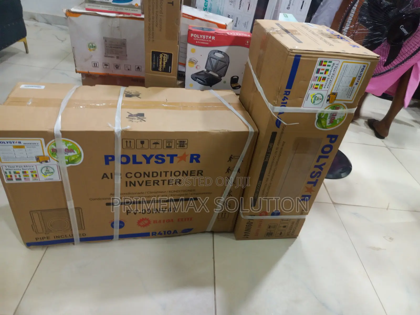 Stay Fresh All Day With Polystar 1HP Inverter AC