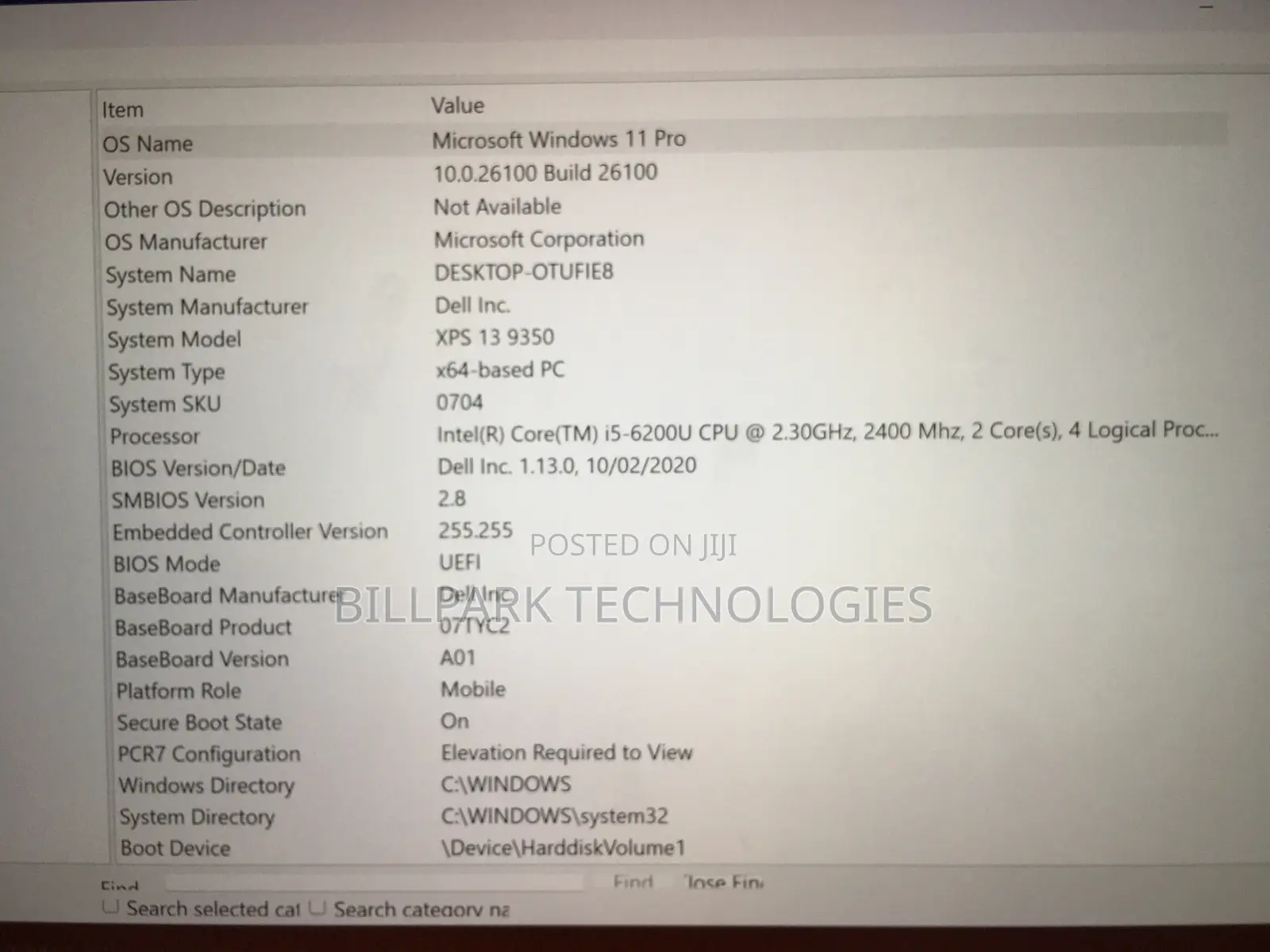 Laptop Dell XPS 13 (9350) 8GB Intel Core i5 SSD 256GB