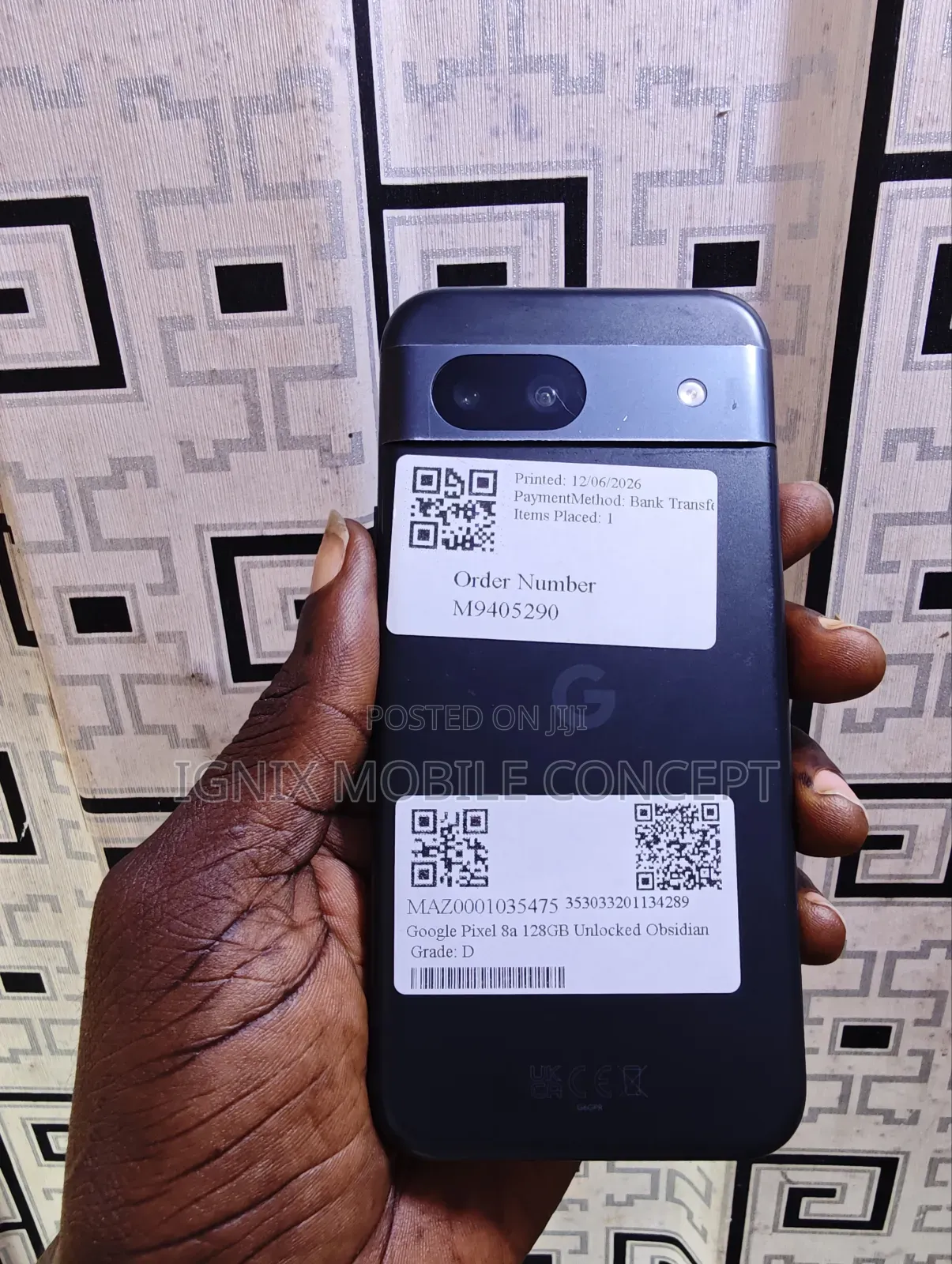 Google Pixel 8a 128 GB Black