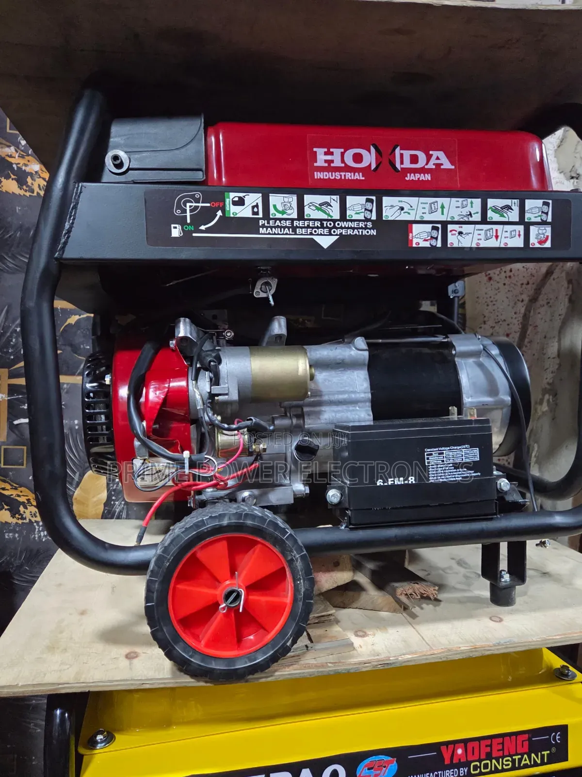 Honda 4.5kVA Key Start Petrol Generator for Home Office