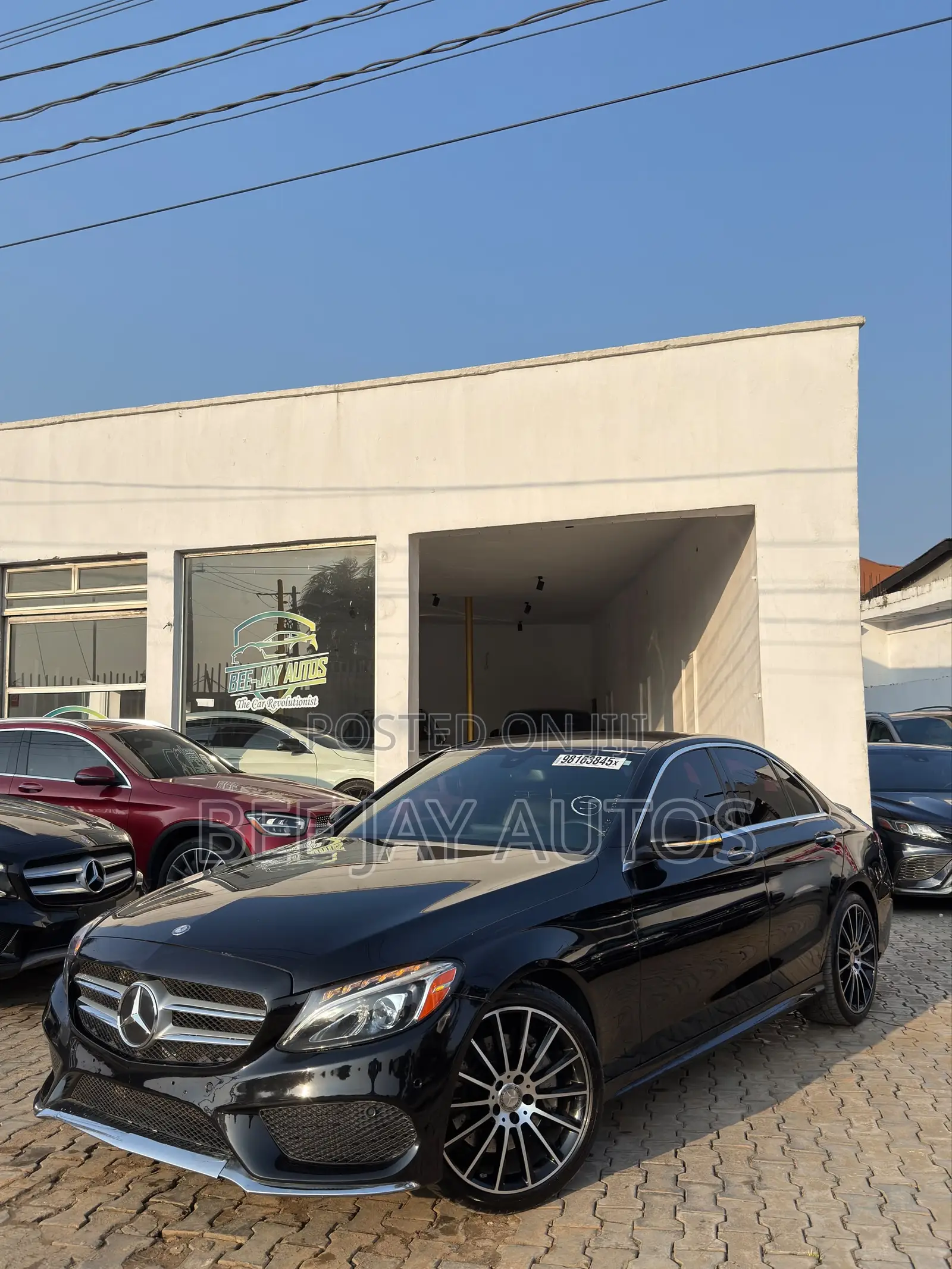 Mercedes-Benz C400 4Matic AWD Sedan (3.0L V6 7A) 2015 Black