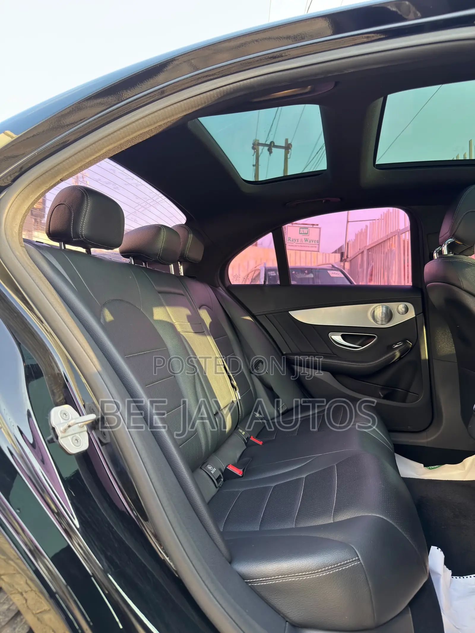 Mercedes-Benz C400 4Matic AWD Sedan (3.0L V6 7A) 2015 Black