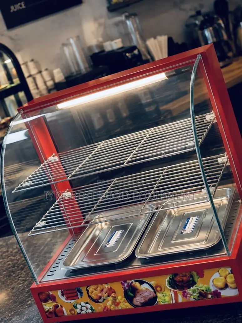 Two Plates Snacks Display Warmer