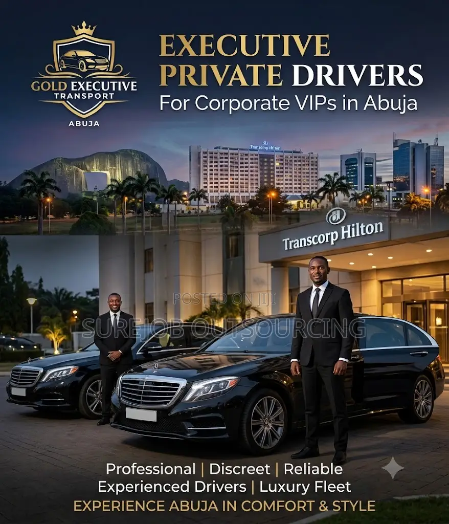 Executive Private Drivers for Corporate VIPs in Abuja