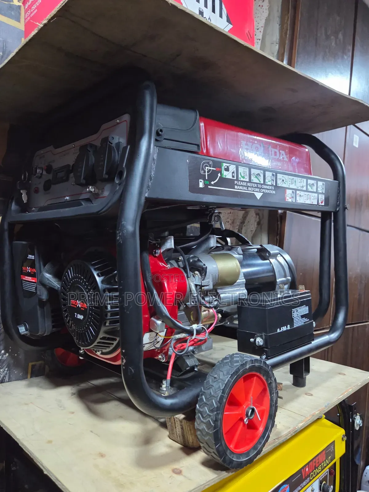 Premium Honda 4.5kVA Generator – Easy Key Start