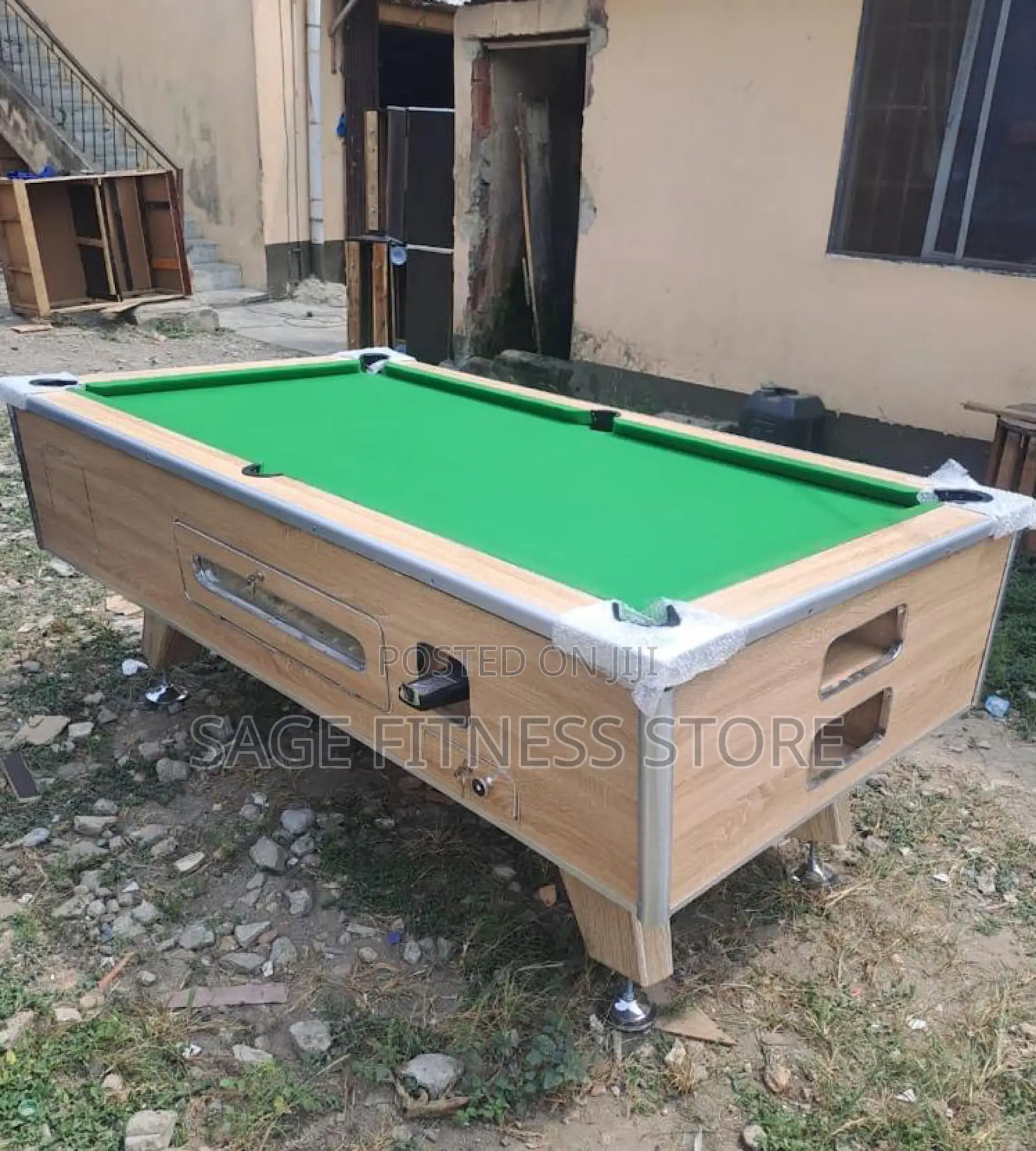 Original Coin Snooker With Marble Top