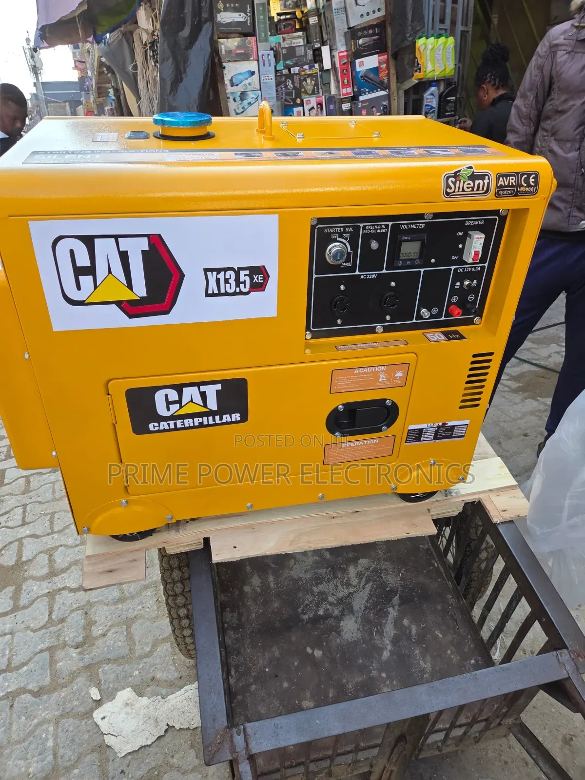 CAT 13.5kVA Soundproof Generator – Powerful Performance
