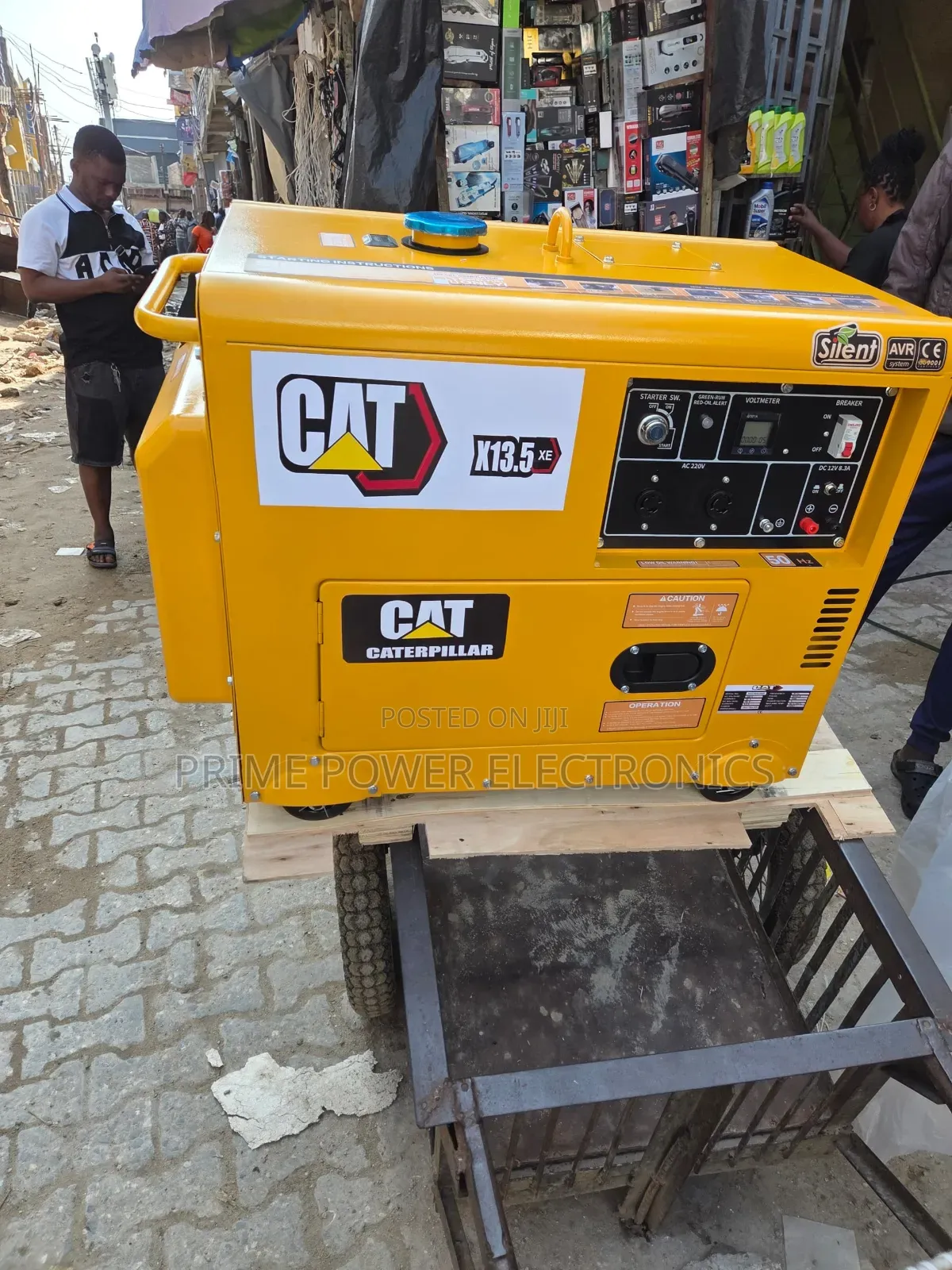 CAT 13.5kVA Soundproof Generator – Powerful Performance
