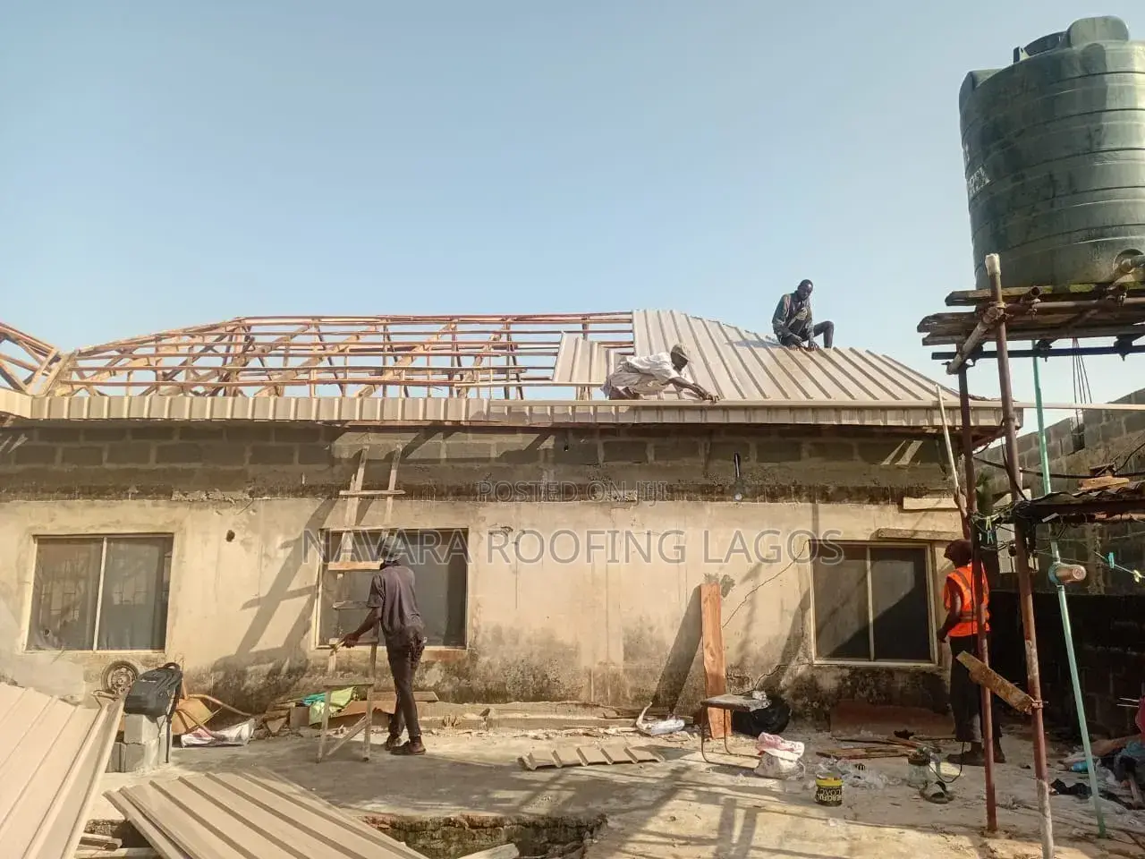 Quality Aluminum Roof Supply Installation