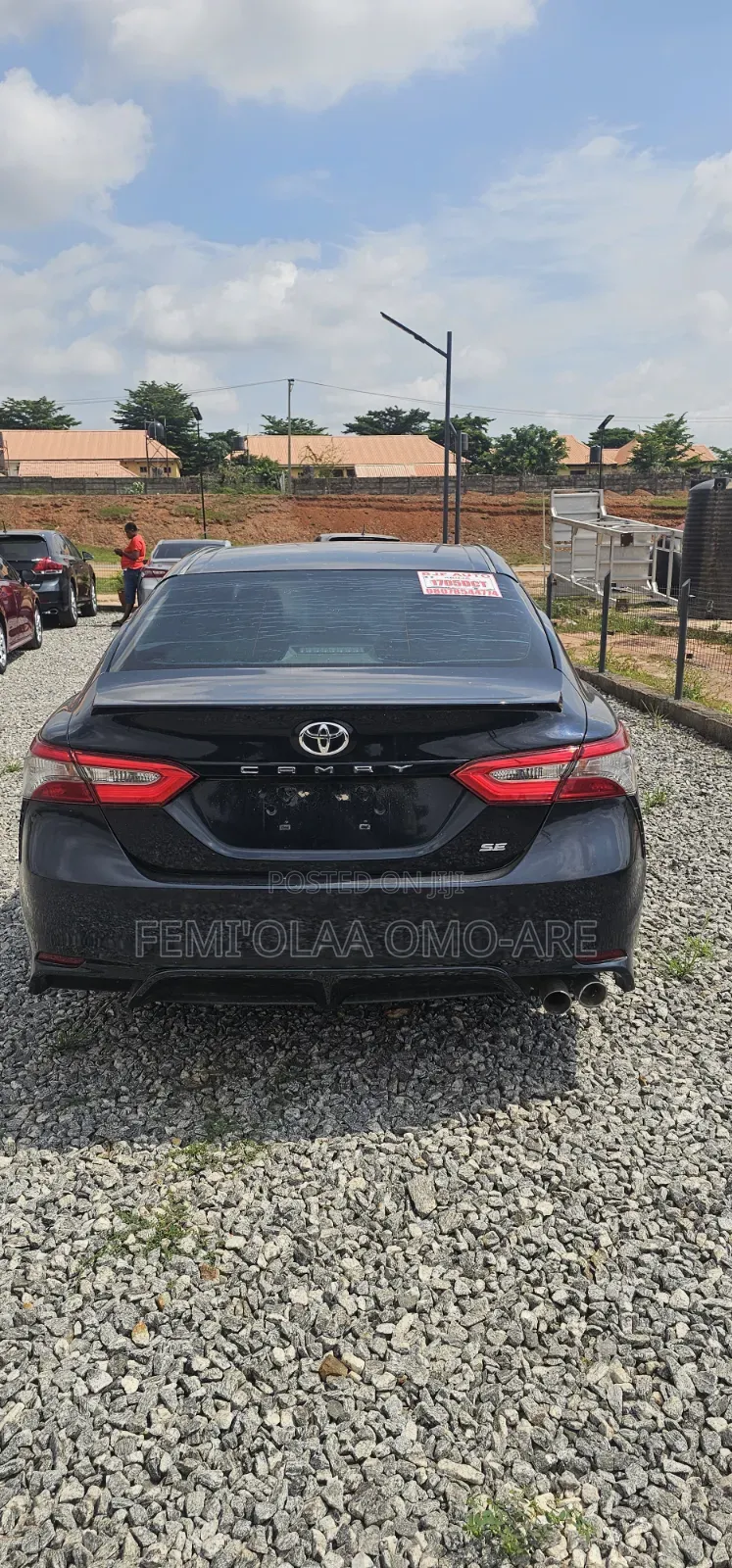 Toyota Camry SE FWD (2.5L 4cyl 8AM) 2018 Blue
