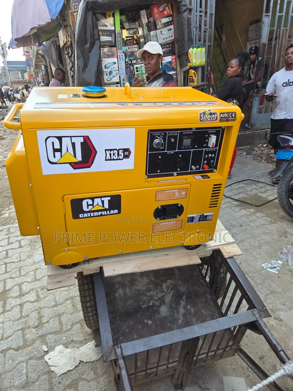 CAT 13.5kVA Diesel Generator – Low Noise Operation