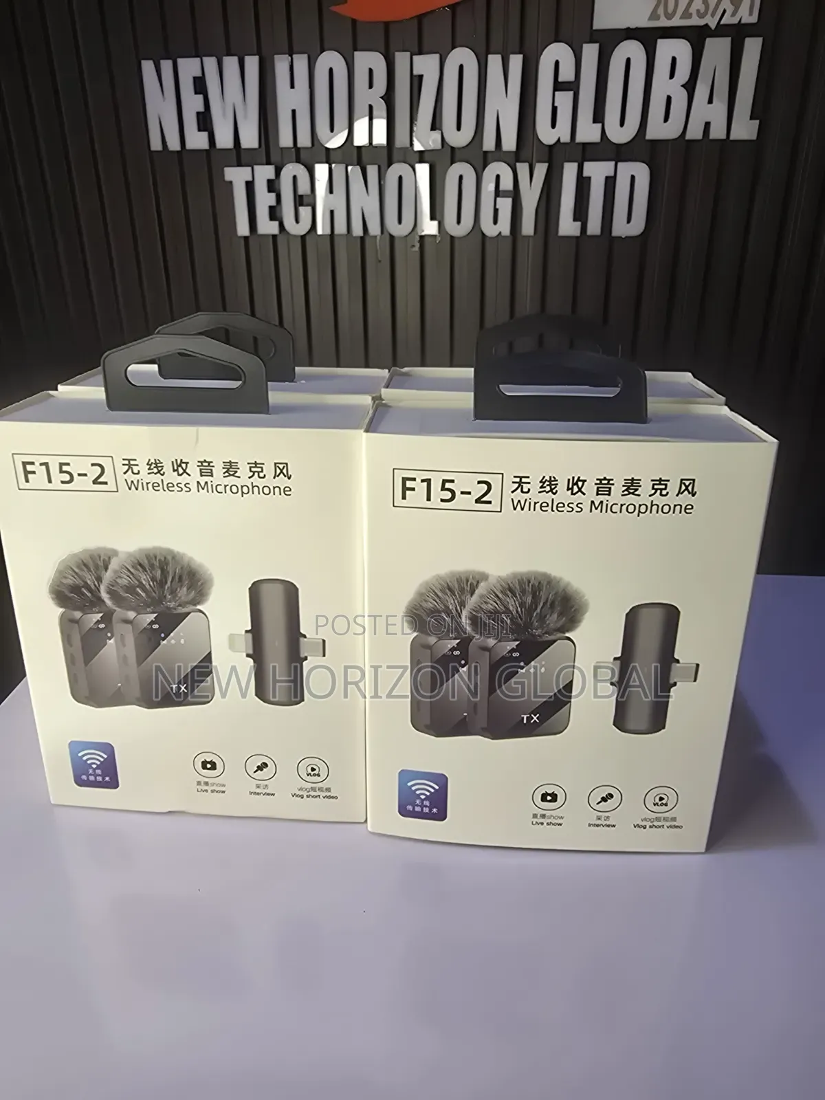 F15-2 Wireless Microphone for Content Creator