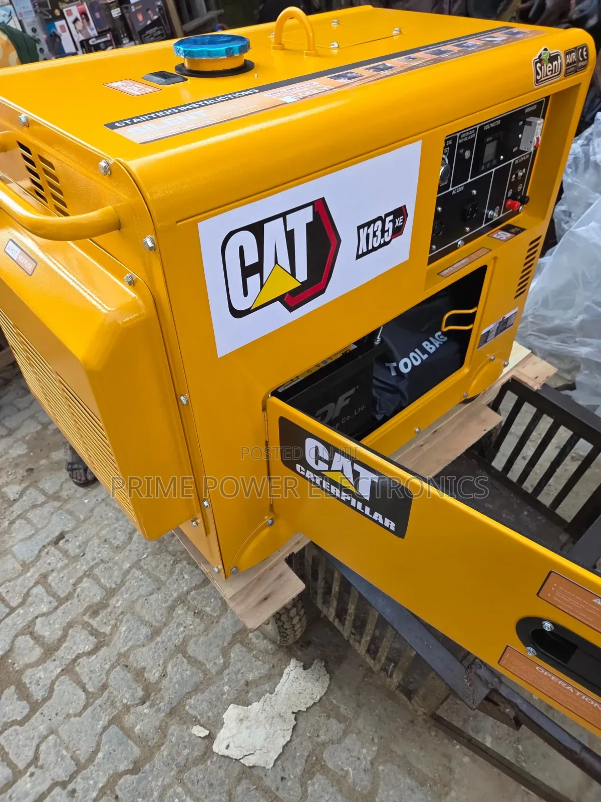 Durable 13.5kVA CAT Diesel Generator Set
