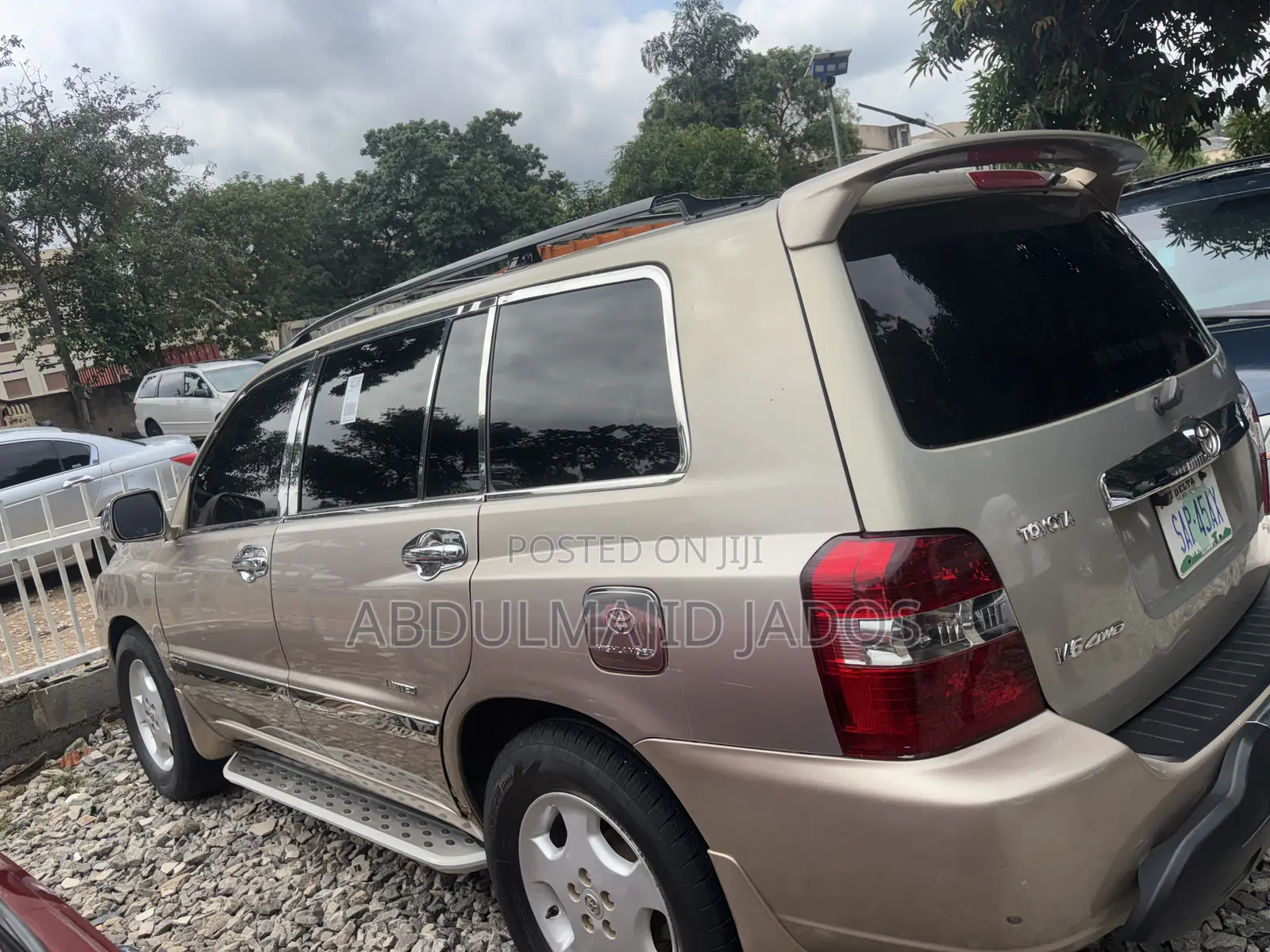Toyota Highlander 2007 Gold