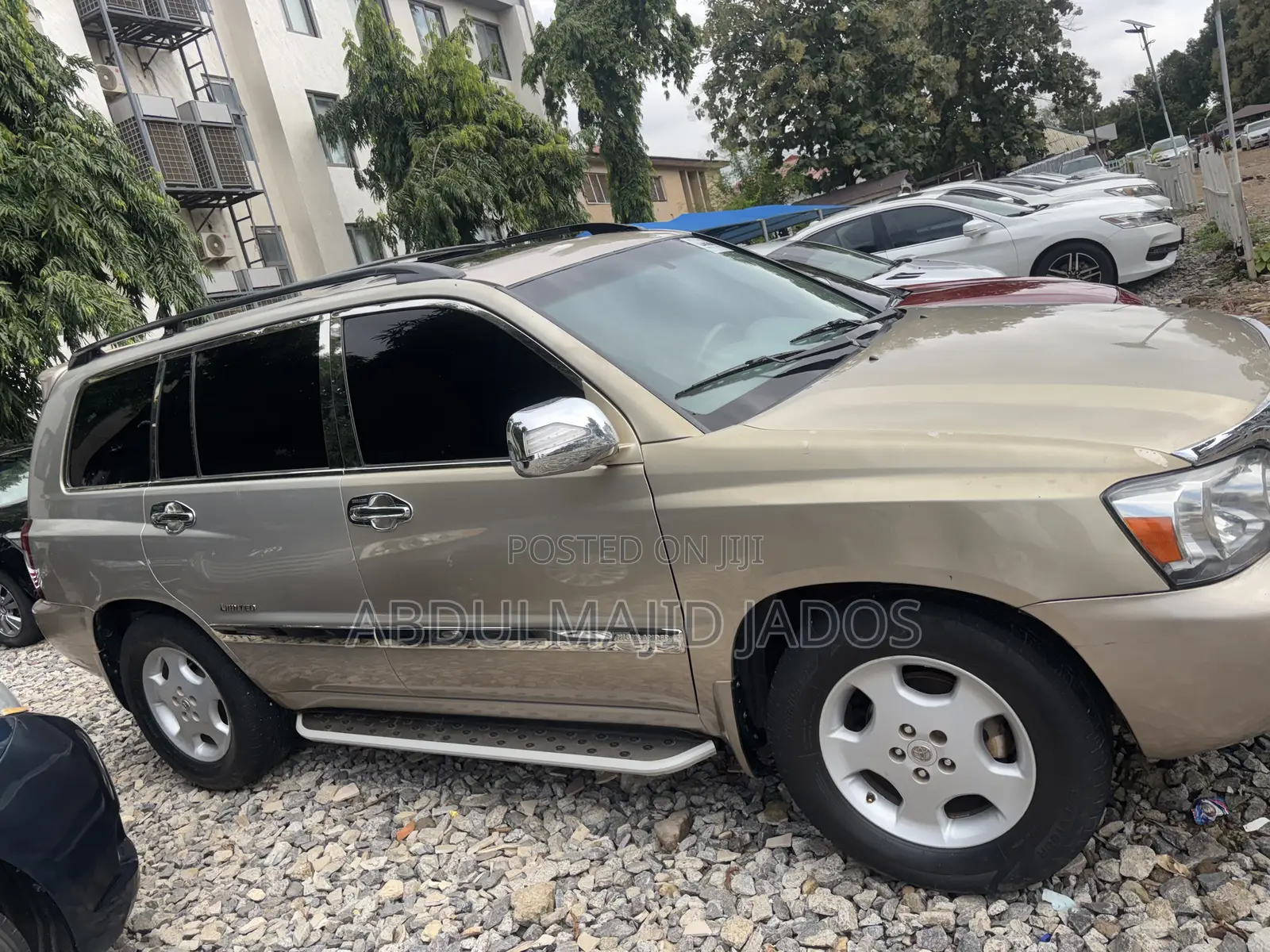 Toyota Highlander 2007 Gold