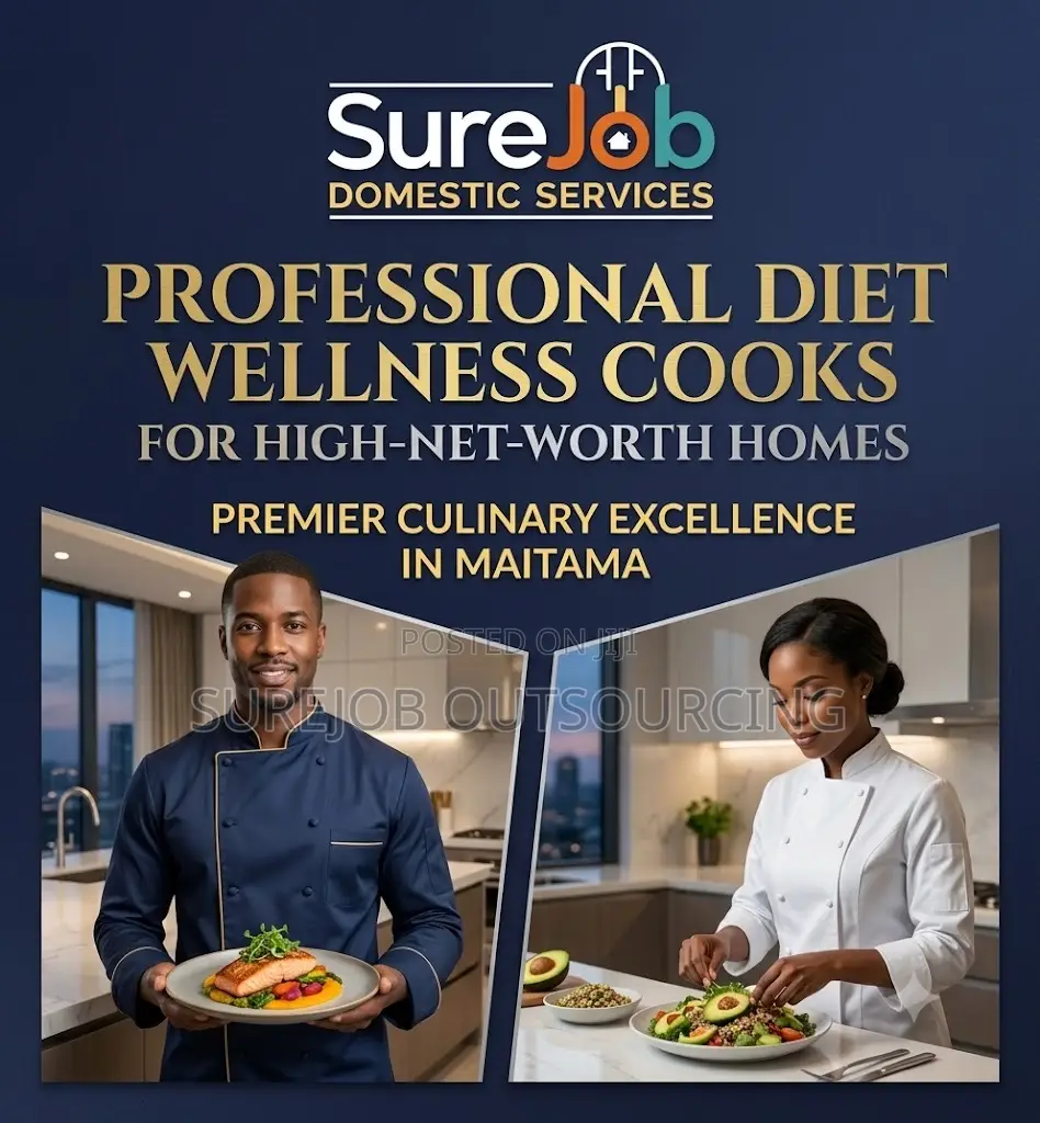 Professional Diet Wellness Cooks for High-Net-Worth Homes in Maitama