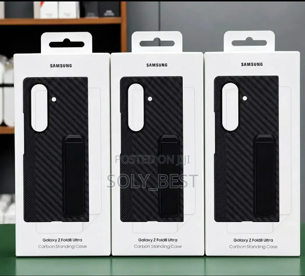 Samsung Galaxy Z Fold8 Ultra |8 Carbon Standing Case Original Samsung