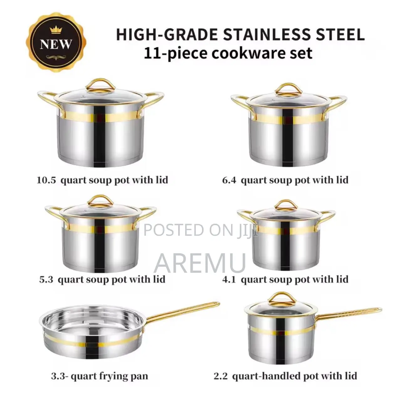 Stainless Steel Cookware Set