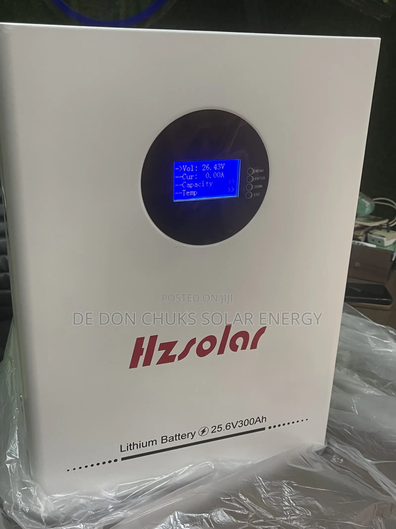 7.6kwh 25.6v Lithium Battery