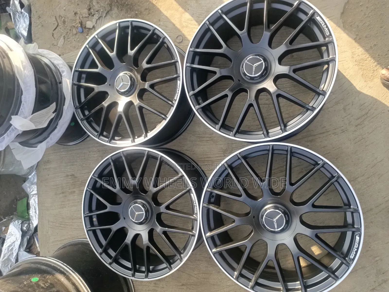 20inch for New Model M/Benz Matt Black Big Cover Available