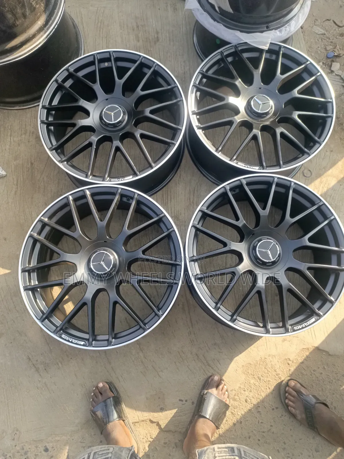 20inch for New Model M/Benz Matt Black Big Cover Available