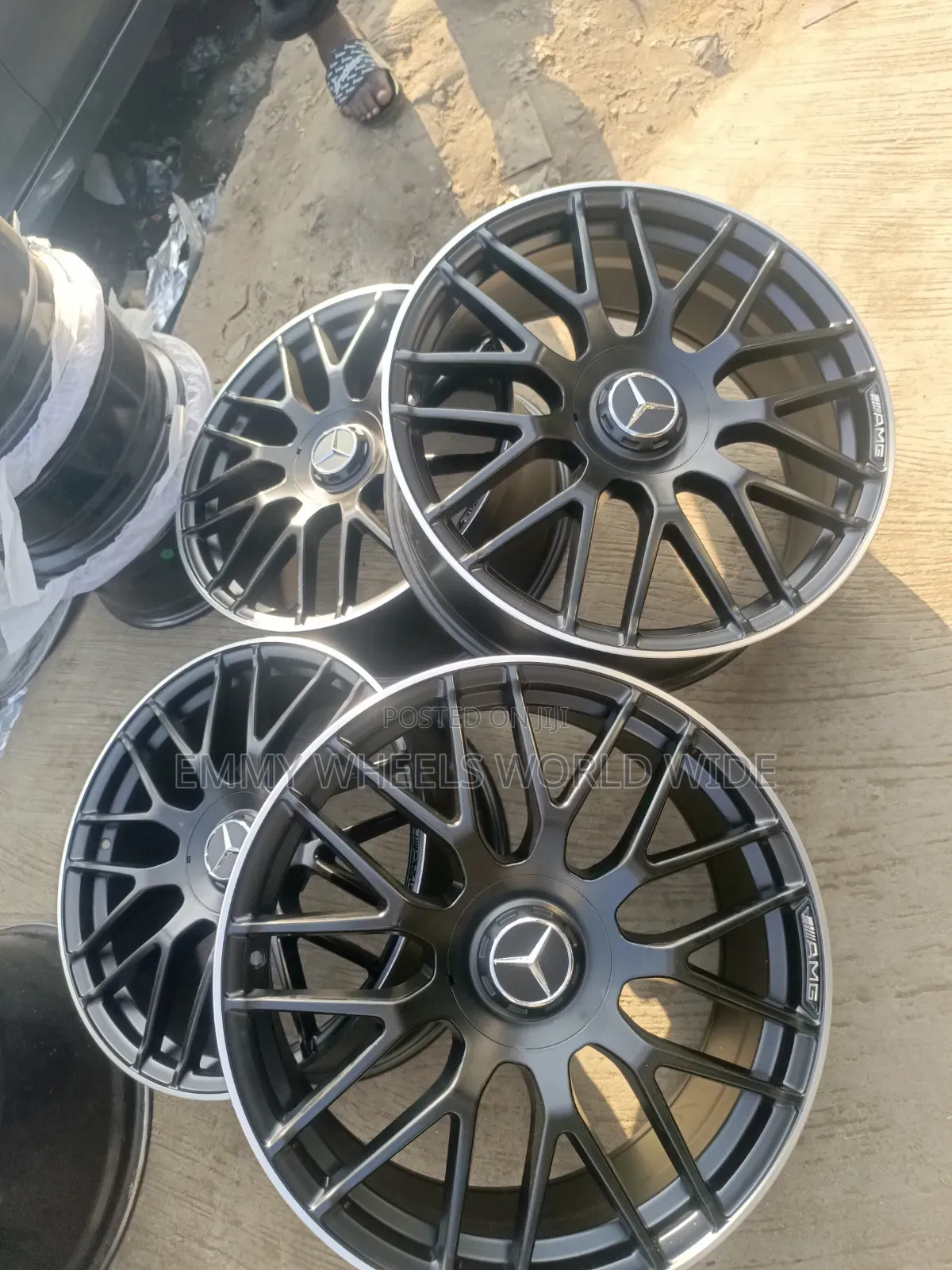 20inch for New Model M/Benz Matt Black Big Cover Available
