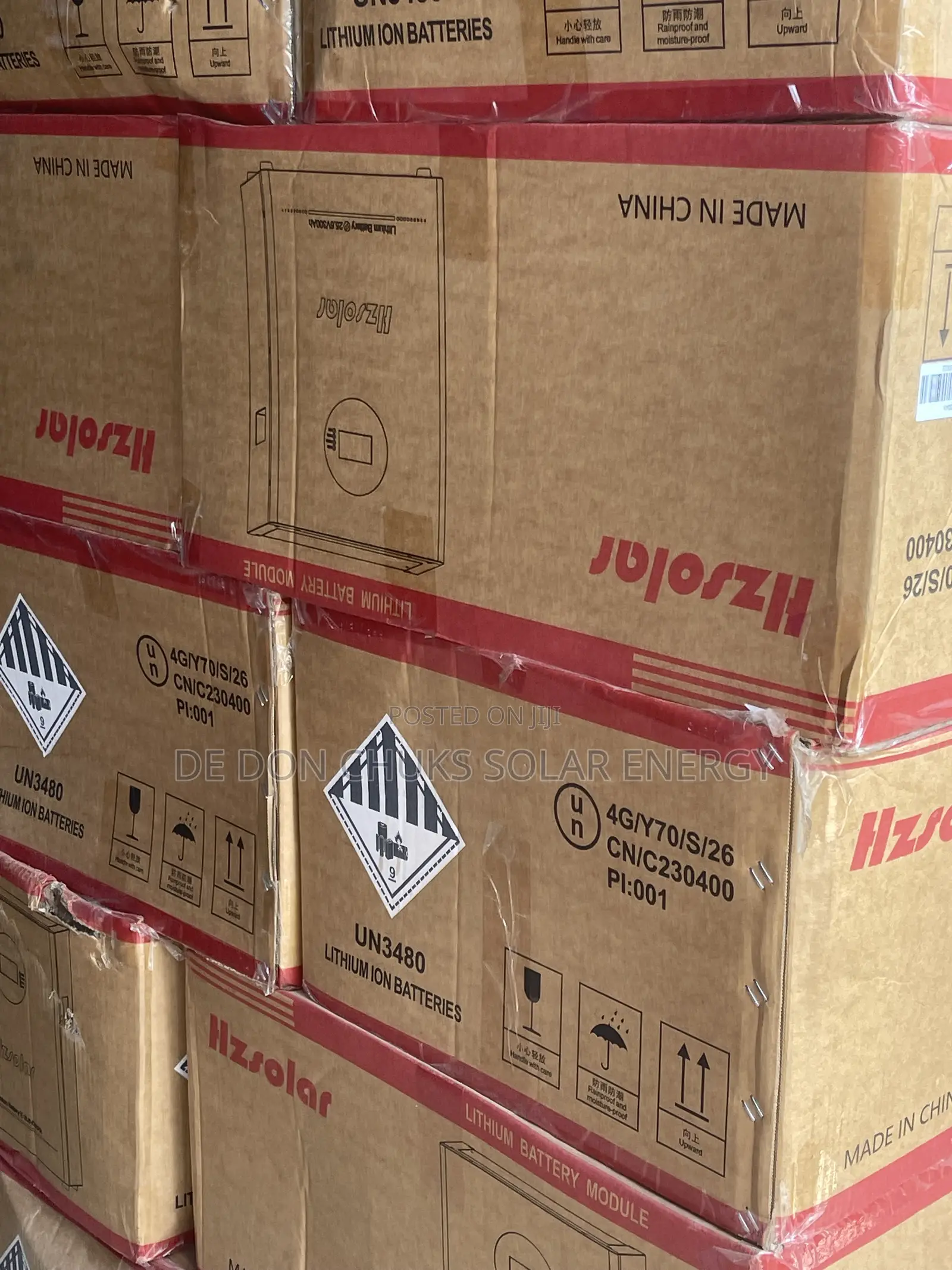 7.6kwh 25.6v Hz Solar Lithium Battery