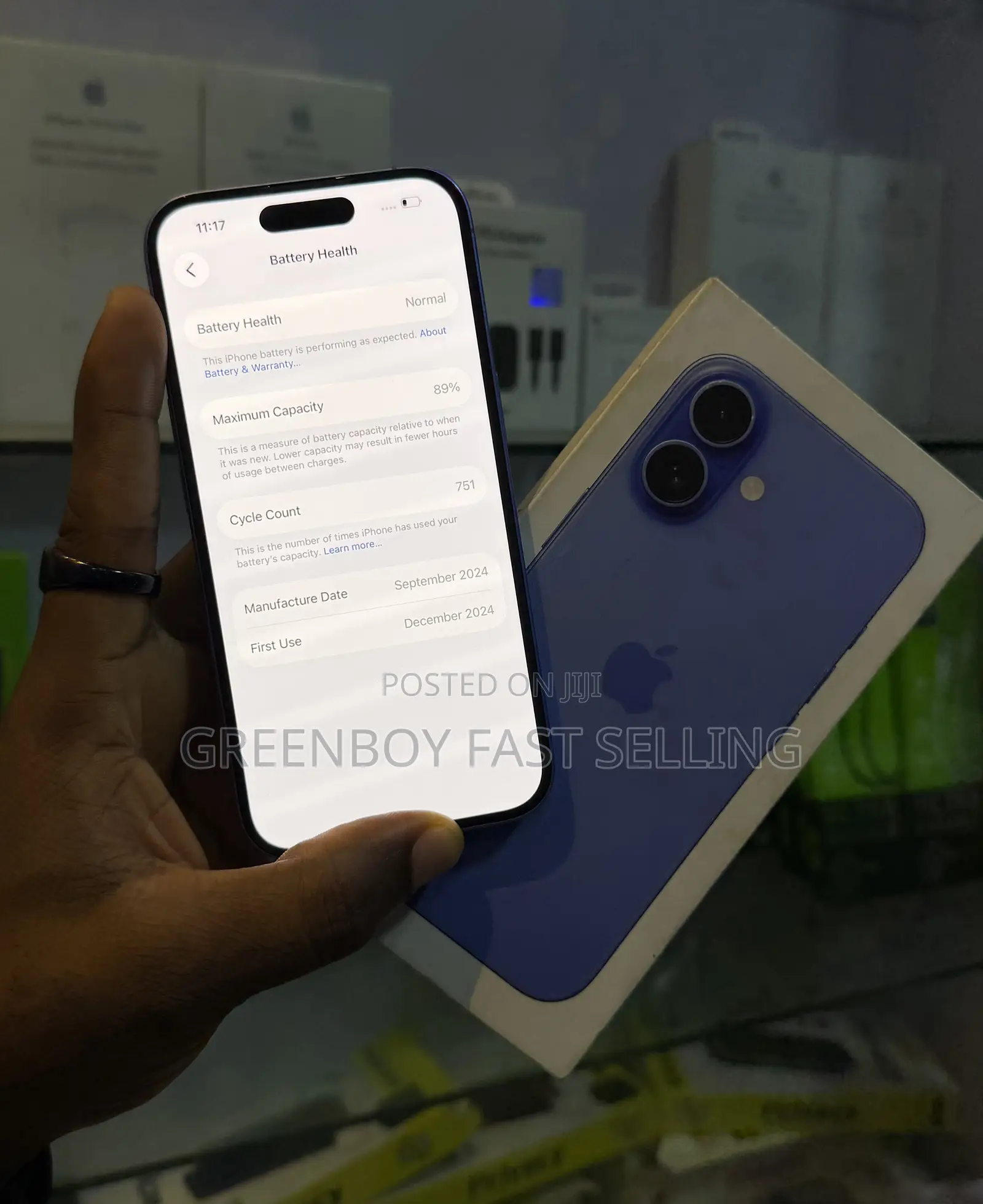Apple iPhone 16 128 GB Blue