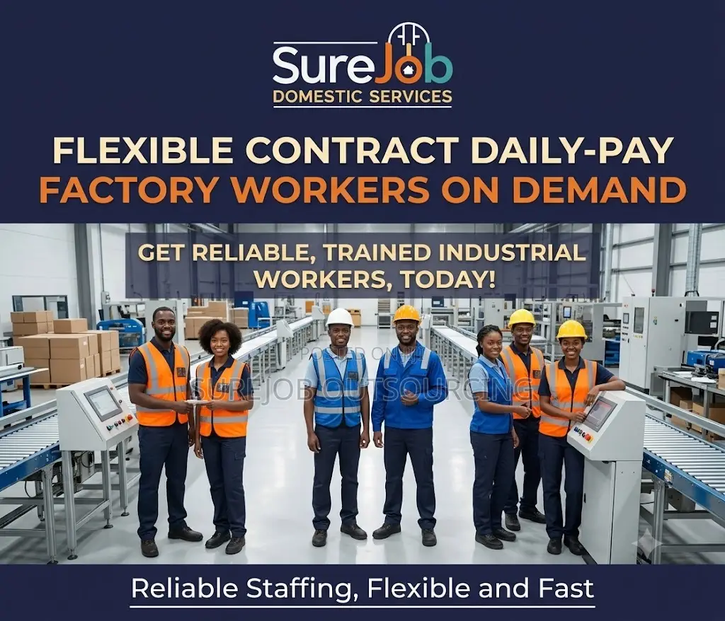 Flexible Contract Daily-Pay Factory Workers on Demand
