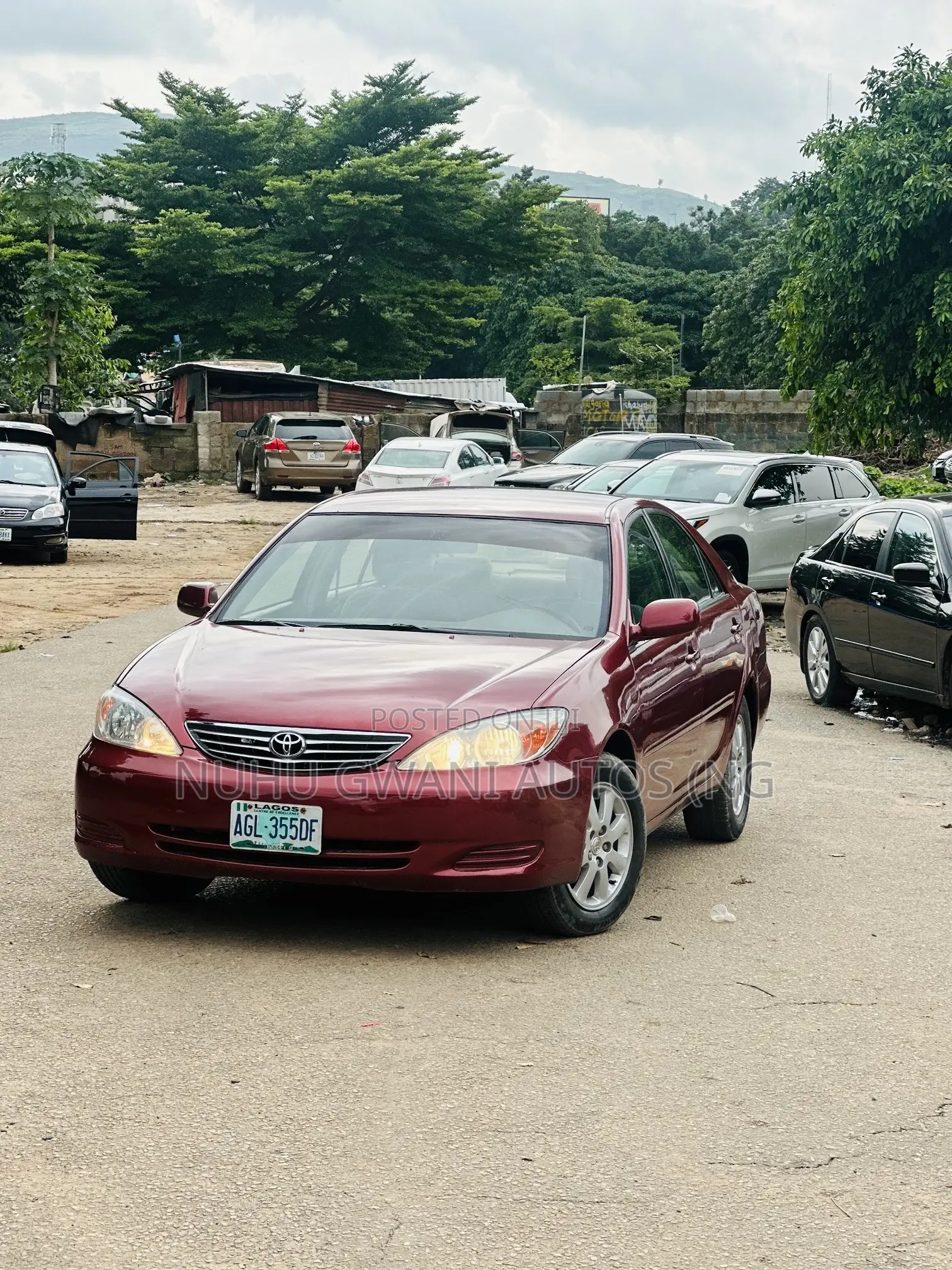 Toyota Camry 2003 Red