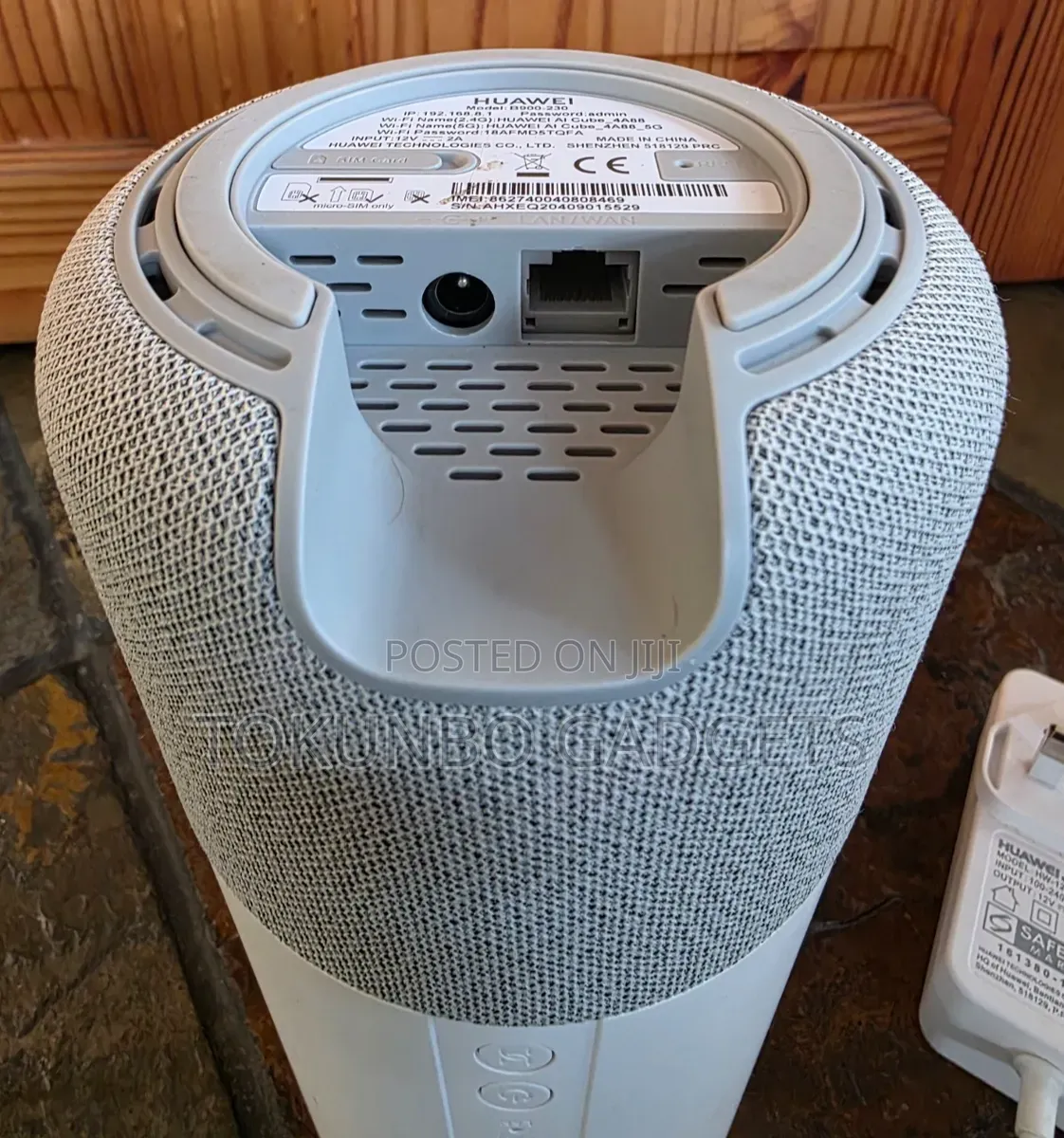 Huawei AI Cube 3 in 1 Alexa Enabled Smart Speaker/ Universal 4G Router