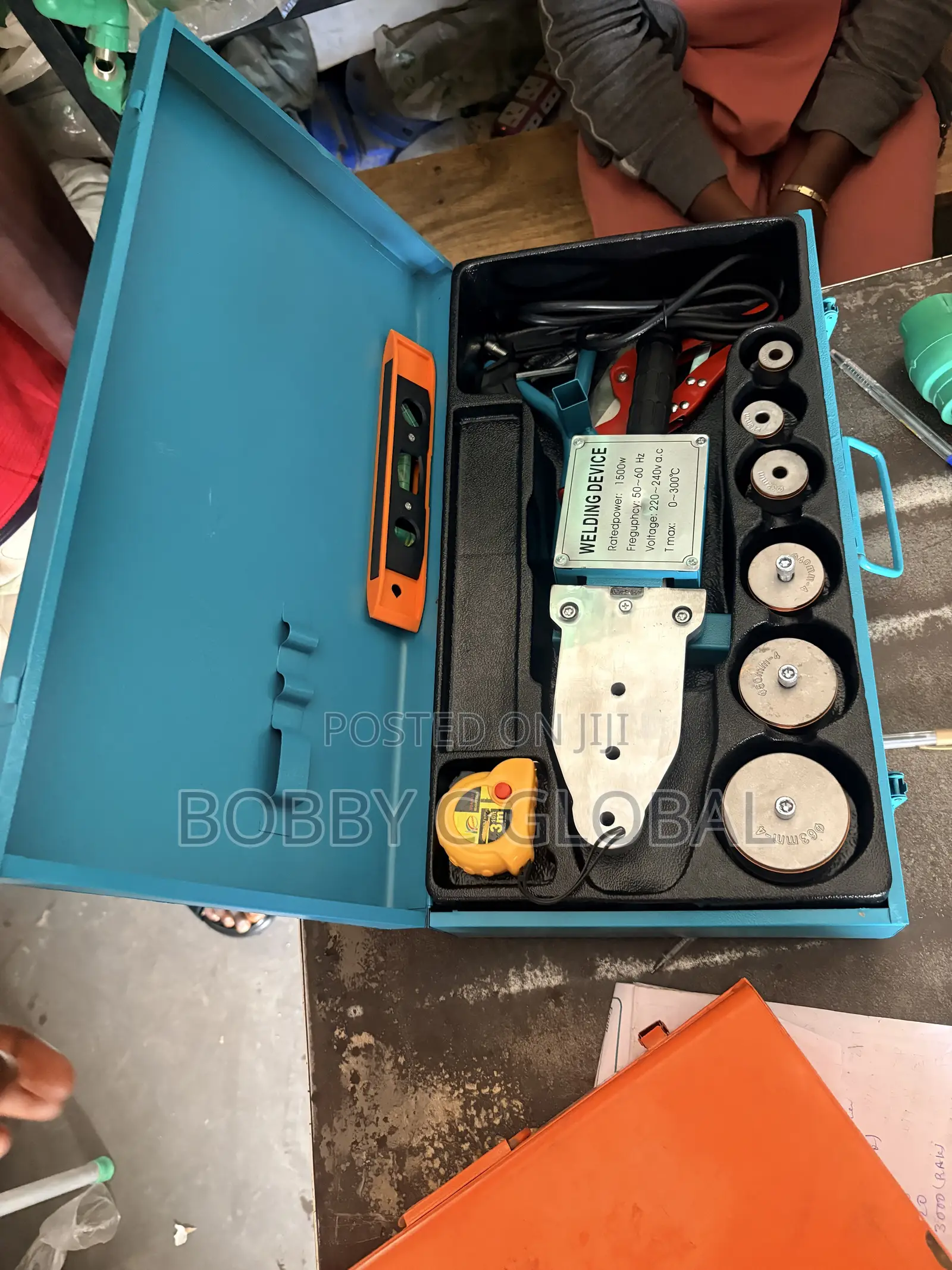 1500W PPR Pipe Welding Machine Kit With 20–63 Mm Heating Dies