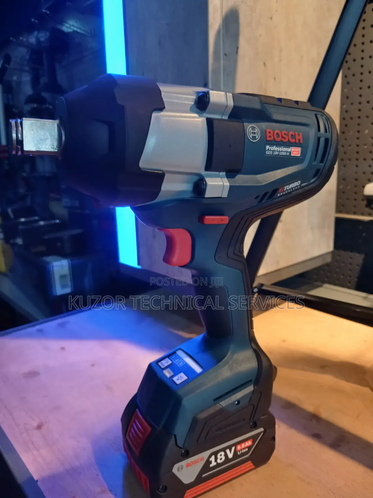 GDS 18v-1050 Cordless Impact Wrench 3/4"