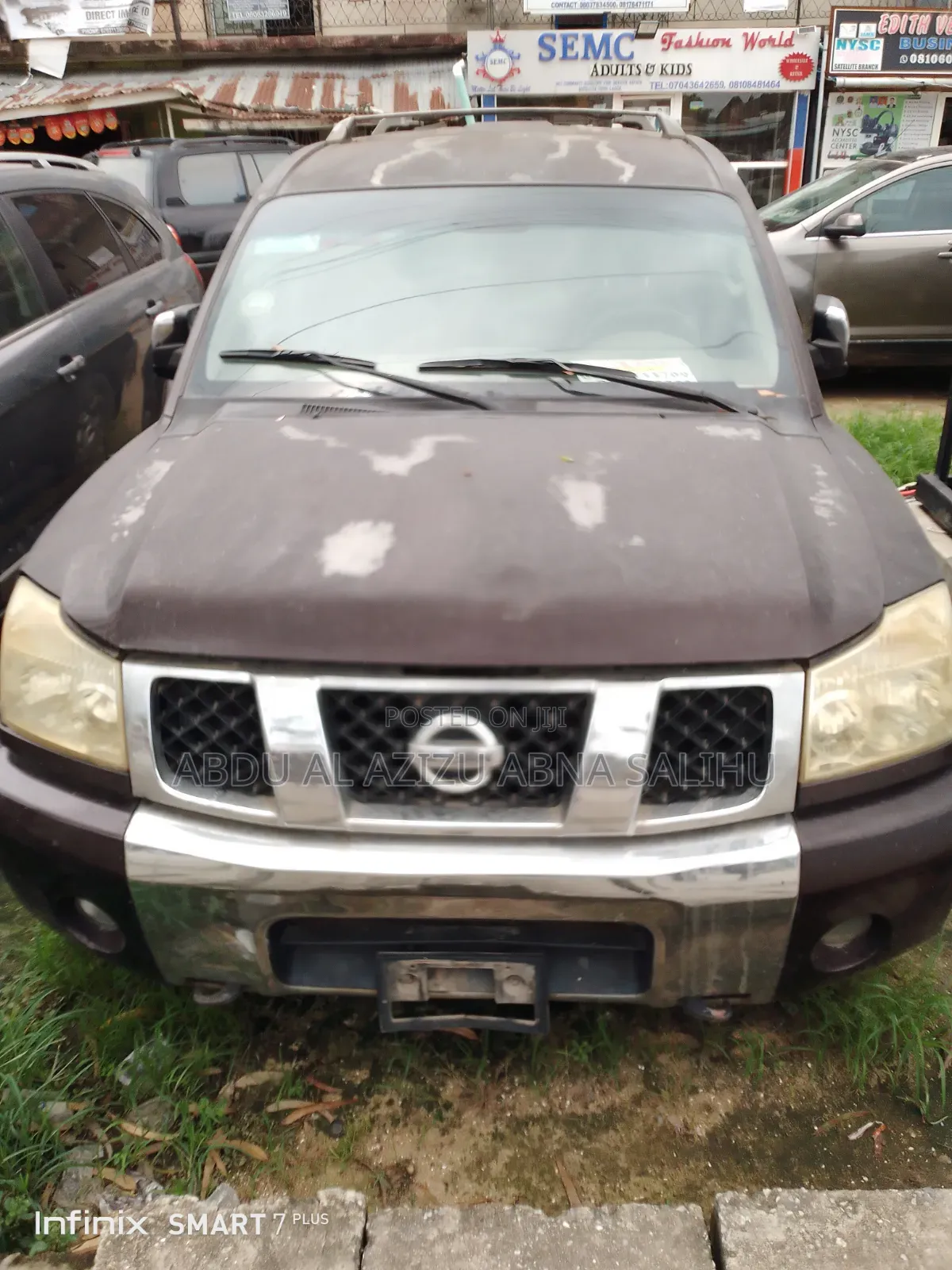 Nissan Armada 2004 Burgundy