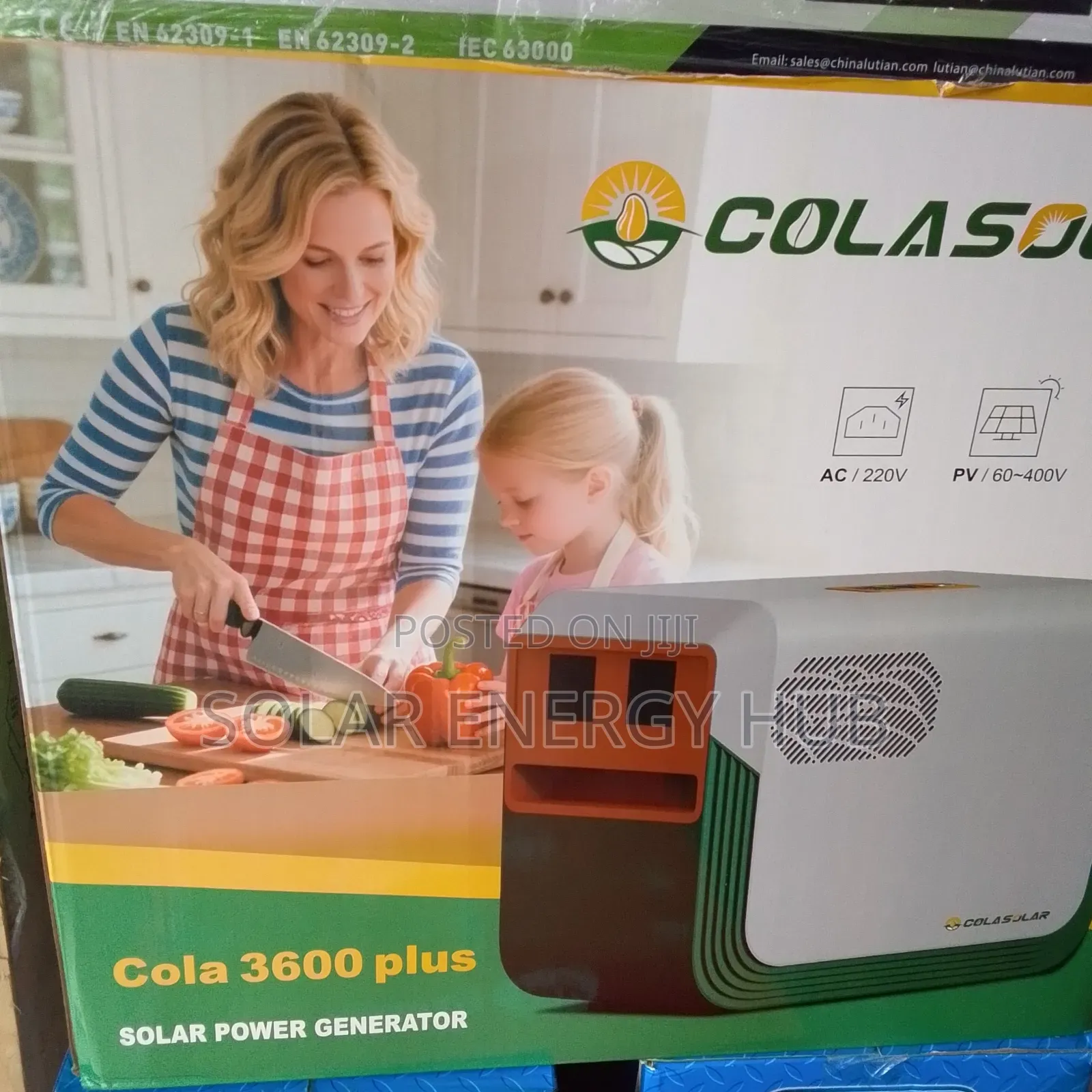 3600kwh Colasolar Generator