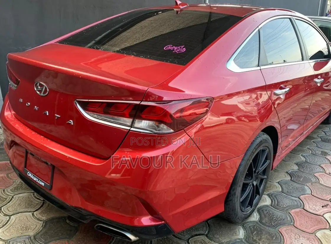 Hyundai Sonata 2019 Red