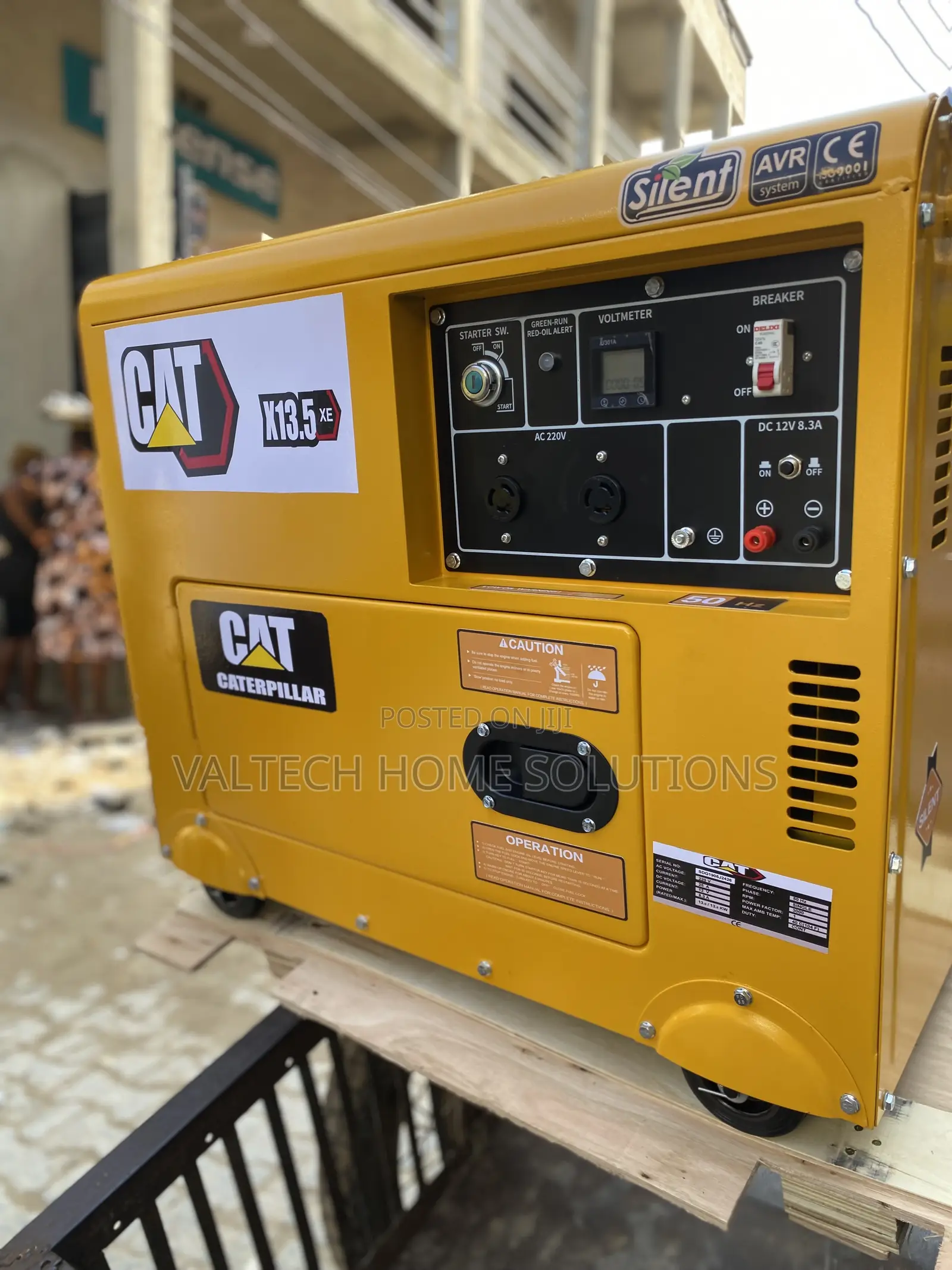 CAT 13.5KVA Diesel Generator – Strong Engine, Steady Power