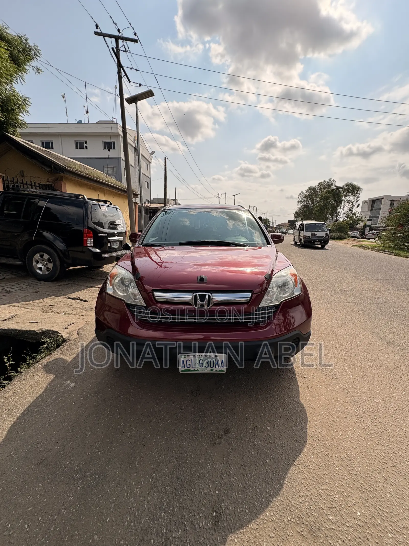 Honda CR-V 2008 Burgundy