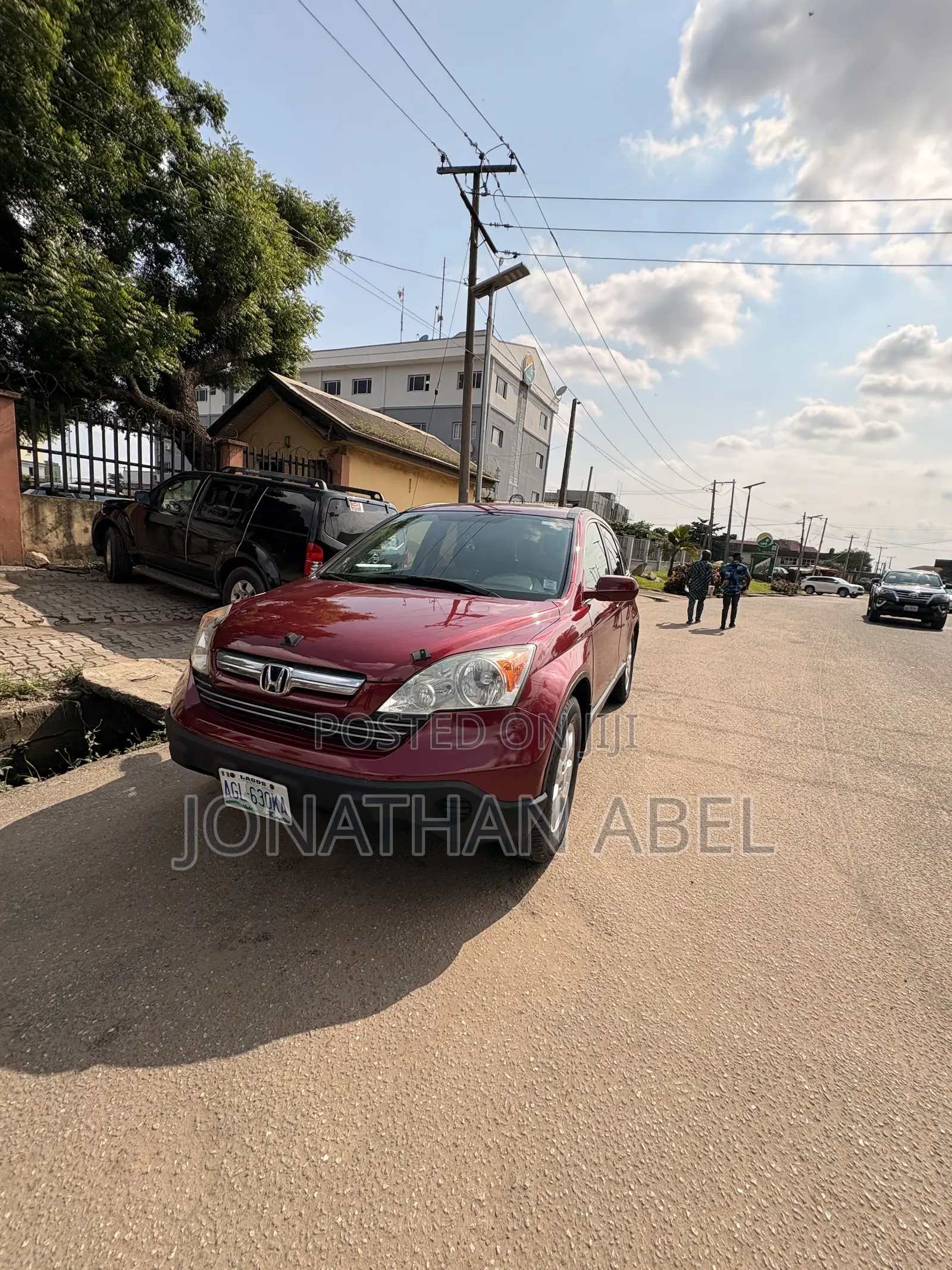 Honda CR-V 2008 Burgundy